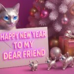 New Year's Greetings to my dear friend